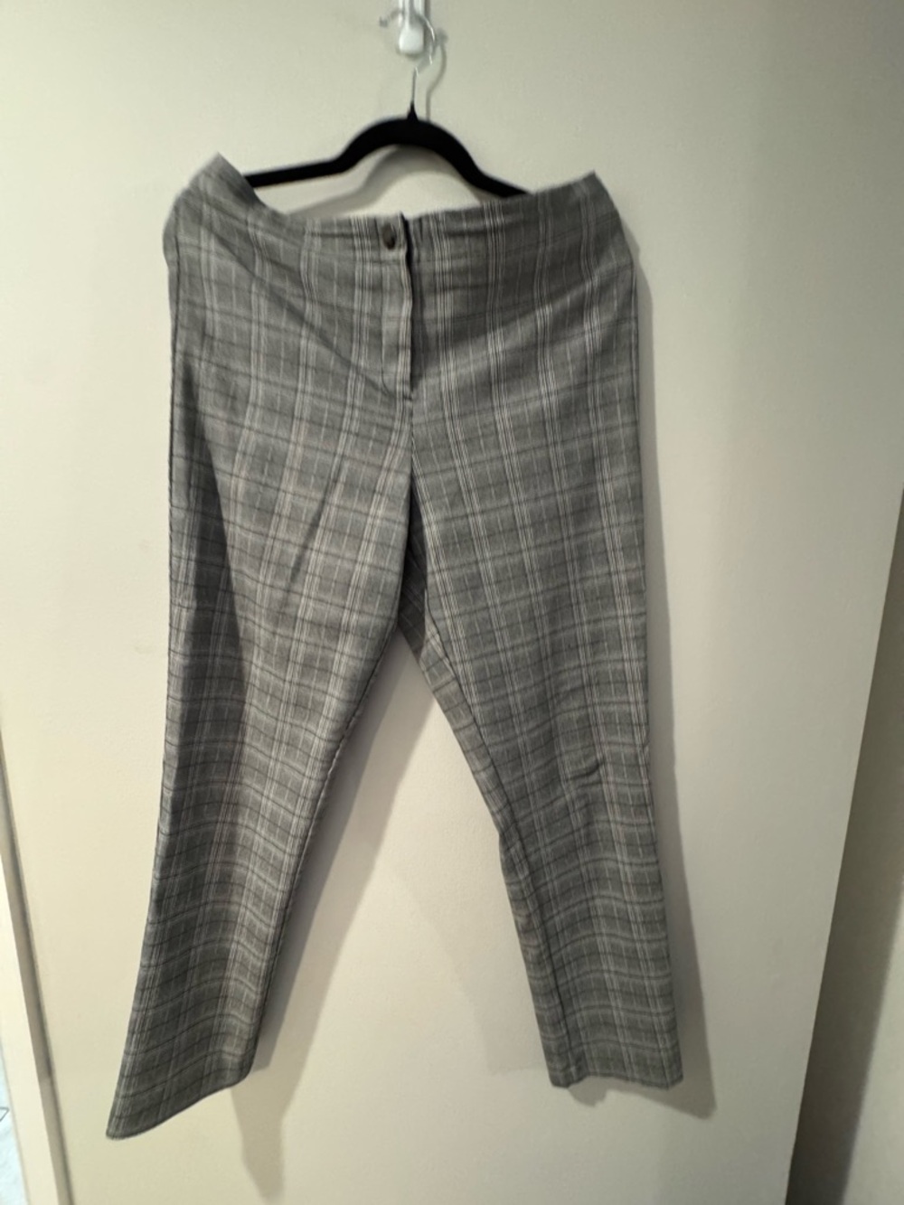 Gray Plaid women’s Dress Pants